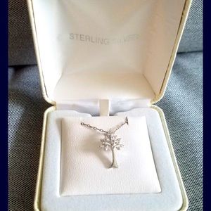 Sterling silver tree of life necklace
